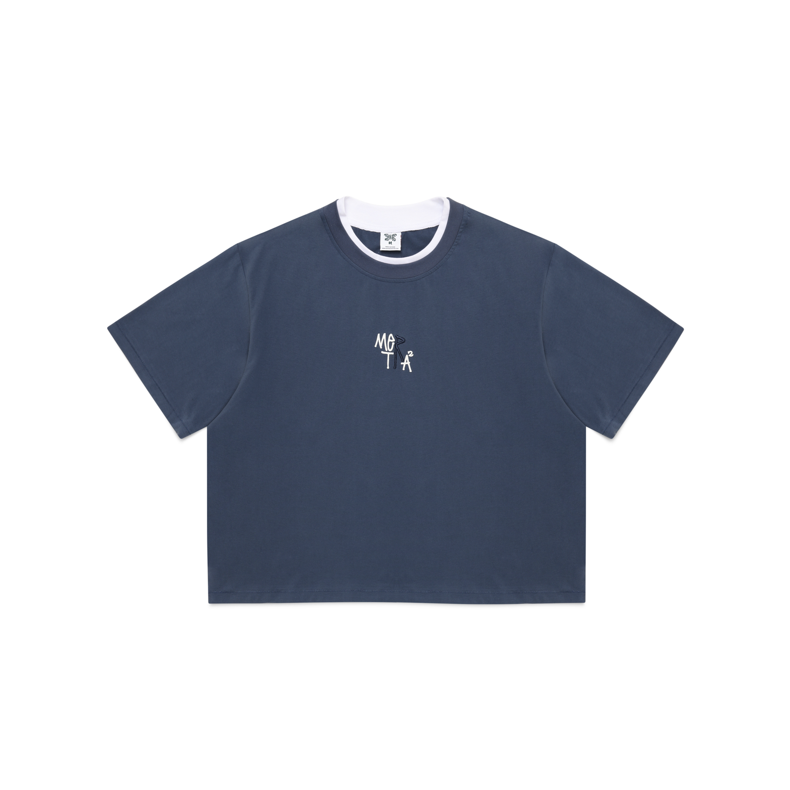2col1-1.png Mertra Dash Tee (Navy) - Image 1