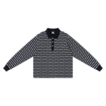 Mertra Logo Stripe Rugby (Black)
