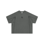 Mertra Cross Point Tee (Charcoal)