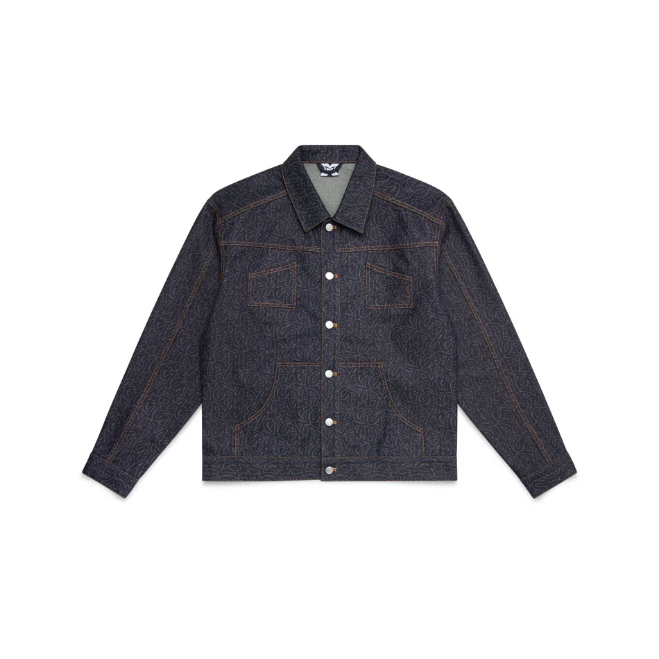 Frame65.webp Mertra All Ova Raw Denim Jacket - Image 1