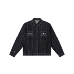 Mertra Hardline Denim Jacket (Black / White)