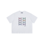 Mertra Stacked Logo Tee (White)