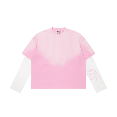 p2.png Mertra Layered Tee (Pink) - Image 1