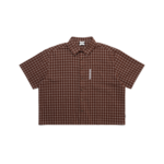 Mertra Plaid Shirt (Brown)
