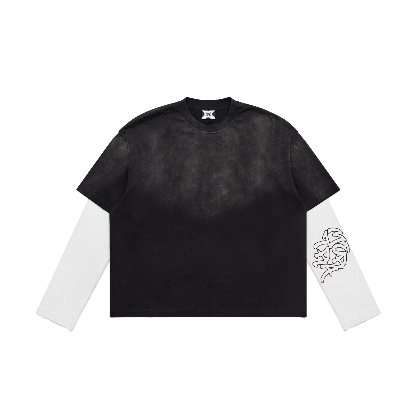 s5-3.png Mertra Layered Tee (Black) - Image 1